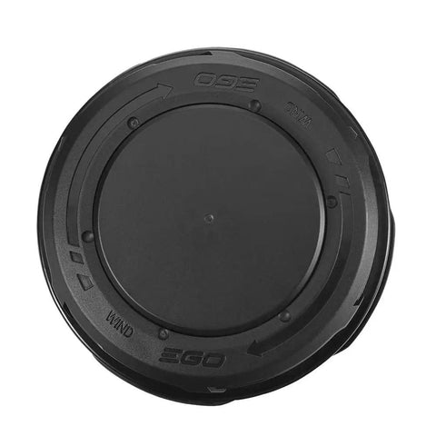 Top view of Rapid Reload Trimmer Head for 15 Inch Electric String Trimmers No Alignment Eyelet Clockwise Twist Free Rotating Bump Cap