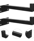 Heavy Duty L Shaped Metal Shelf Bracket With Screws Right Angle Wall Mount For Office And Warehouse Stainless Steel Multipurpose