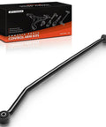 Rear Suspension Track Bar Panhard Bar For Jeep TJ Wrangler 1997 2006 Left Hand Drive Replacement Steel Construction Heavy Duty Off Road Ready Performance Fit Upgrade Fits Rear Side Mount, black steel with bushings