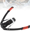 Compact 12V Electric Linear Actuator With 70N Thrust And Slick Silent Operation, showing black and red lightweight frame.