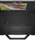 Top view of Intel Core I7-1185G7 Refurbished 13.3 Inch Latitude Rugged Laptop With Turbo Boost Up To 4.4Ghz Quad Core Processor