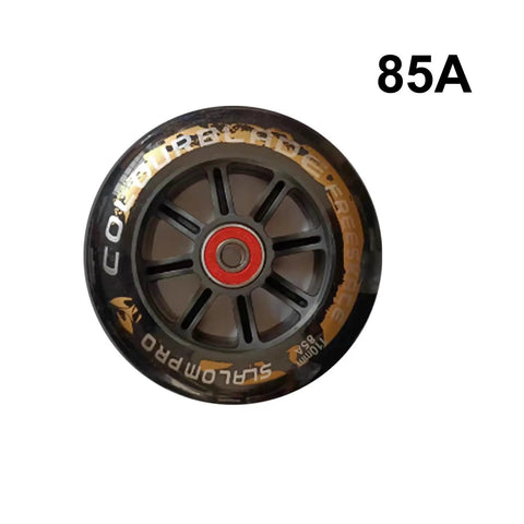 Indoor Outdoor Roller Skate Wheels 85A Inline Wheel Set With Bearings For Replacement 100mm Or 110mm Ultra Smooth Grip