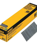 Box of Angled Finish Nails 2-1/2 In 15 Gauge Collated With Adhesive Chisel Point 2500 Pack for trim and cabinetry use