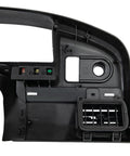 G-PLUS dashboard bezel close-up in black ABS plastic for Ford F-Series 1992–1997; vent opening visible.