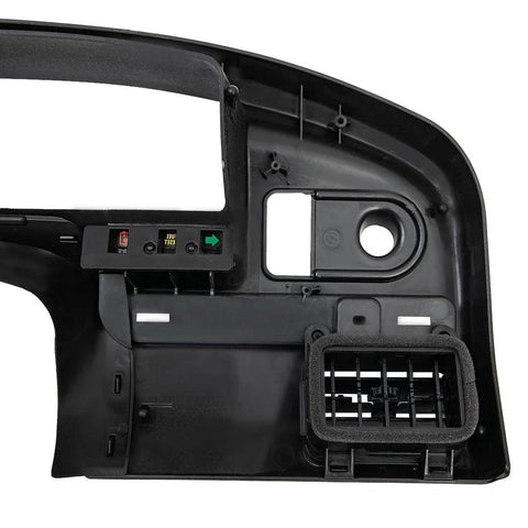 G-PLUS dashboard bezel close-up in black ABS plastic for Ford F-Series 1992–1997; vent opening visible.