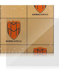 Open Frame Transparent Acrylic Computer Case For ATX Motherboard Perfect For Testing Overclocking And Gaming. Packaging shown.