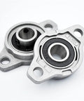 Killer 12mm Zinc Alloy Pillow Block Bearings Housing Self Aligning Design Low Noise Wear Resistant Chrome Steel Inserts Small Industrial Size For Machinery 10 Pack Reliable Performance Tough Build Quality Top Value Deal Guaranteed, two bearing housings