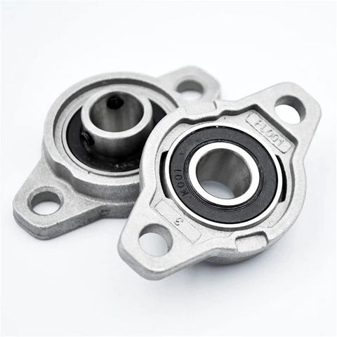 Killer 12mm Zinc Alloy Pillow Block Bearings Housing Self Aligning Design Low Noise Wear Resistant Chrome Steel Inserts Small Industrial Size For Machinery 10 Pack Reliable Performance Tough Build Quality Top Value Deal Guaranteed, two bearing housings