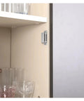 4 Pack Stainless Steel Cabinet Door Magnet Catch For Kitchen Cupboards TV Stands And Other Furniture Doors Installed