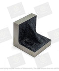 Heavy Duty Cast Iron Angle Plate With Solid Webbed Construction For Precise 90 Degree Angles, Machined To Exact Specs, 2 Inch By 2 Inch By 2 Inch, A Must Have Workshop Tool For Metalworking And Milling