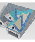 Peel And Stick Roofing Underlayment Ice Dam Blocker Tough As Nails Waterproof Deck Shield Slip Resistant Walking Surface For Asphalt Shingles 3 By 67 Feet Single Roll applied on a roof under construction.