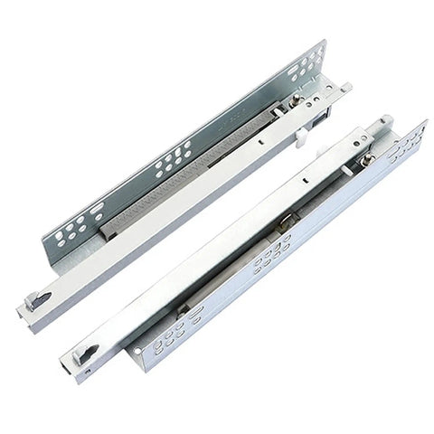 Premium Undermount Drawer Slides Featuring Buttery Smooth Soft Close Action Rock Solid Steel Frame Dead Quiet Hydraulic Buffer Zero Hassle Install For Kitchen Cabinet Furniture Upgrade Exactly 10 Inch Length.