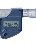 MDC Lite Digimatic Outside Micrometer 0 to 1 Inch Range Pro Grade Precision Gauge With Friction Thimble for Consistent Readings, Smooth Spindle Action, Easy Readout, Built for Pros and DIYers, 0-1 in digital display