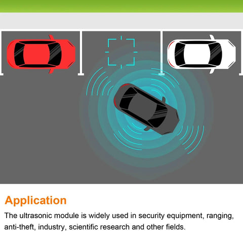 10 Pack Ultrasonic Distance Sensor Module TCT40-16T High Precision Distance Measuring Transducer Ultrasonic Sensor For Accurate Object Detection, Distance Measurement And Proximity Sensing In Security, Robotics, Automation And DIY Projects in car sensing diagram