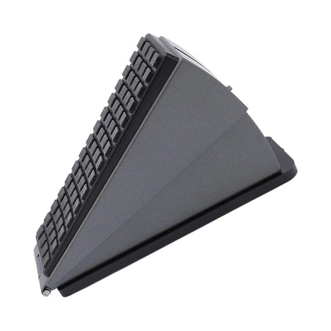 Heavy Duty Stainless Steel Spring Door Stop for Home and Office, Adjustable 20 to 60 mm, visible in gray color.