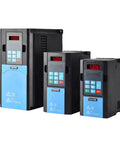 Three 0.75KW 1HP VFD Inverter For CNC Spindle Speed Control, 220V Input And Output, 0 to 3000 Hz, single or three phase units
