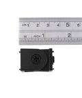 8 Pack Black Pivot Joint Hinge Connectors 180 Degree Adjustable For 2020 Series Aluminum Extrusion Profiles, Heavy Duty Zinc Alloy Construction, 30mm By 20mm By 20mm, Ideal For DIY Projects And Custom Builds; black hinge with ruler