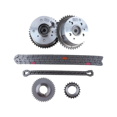 Heavy Duty Timing Chain Belt Kit Set 1 Fits Hyundai Santa Fe Sonatas Tucson And Kia Optima Sorento Sportage Models From 2011 Through 2019 For Long Life Low Maintenance Engine Performance That Slays The Road, metal gears and chain