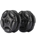 Brompton omni wheel upgrade featuring 58mm quiet rollers, ideal for smooth folding bike rides with 20kg load capacity.