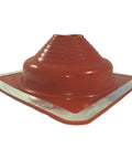 Red Silicone High Temperature Pipe Flashing With 11 Inch Square Base Fits 3 To 7 Inch Outside Diameter Pipe 392 Degree Fahrenheit Rated Metal Roof Boot For Stove Pipes Chimneys Plumbing Heating And Air Conditioning