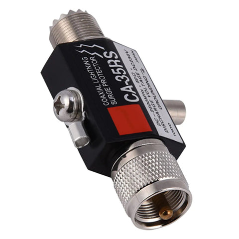 UHF Coaxial Lightning Arrester With Male To Female Connector Surge Protector For Coax Systems 0 To 2500 MHz CA 35RS