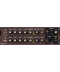 Front panel controls of 60W Acoustic Guitar And Vocals Combo Amplifier With Real-Time Harmony, Guitar Chorus, and Effects.