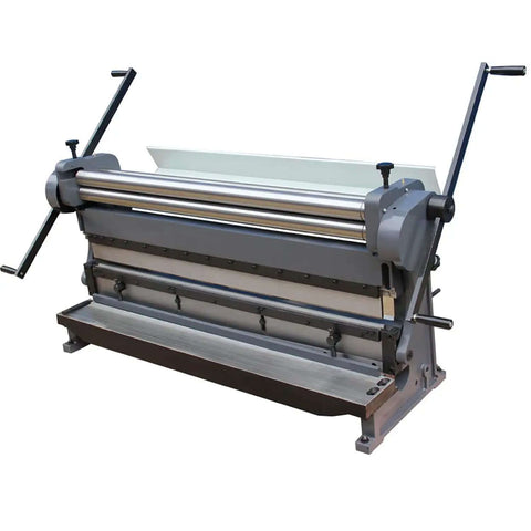 52 Inch 16 Gauge Sheet Metal Shear Press Brake and Slip Roll Combo machine front view