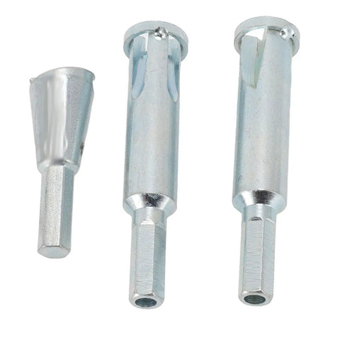 Quick Strip And Twist Drill Bit Kit For Electricians High Speed Steel Wire Stripping Tool with three durable drill bits.