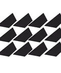 Sick Acoustic Panel Set With 12 Pieces Of Trapezoidal Soundproof Foam arranged in a grid for effective sound absorption.