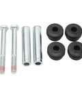 Premium Front Brake Caliper Slider Pins Guide Kit With Metal And Rubber Bushings For Suzuki Jimny 1998 To 2023, Fits Left And Right DIY Auto Repair Fix, 78mm 8mm