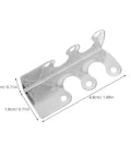 Heavy Duty Metal Corner Protectors Set for Jewelry Boxes Tables and Trunks with dimensions of 4.8cm x 1.8cm x 1.8cm