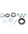 Trailer Hub Spindle Kit For 3500 Lb Axles With 5 Inch Bolt Circle And 5 Lug For 1 3 8 Inch To 1 1 16 Inch Tapered Spindles Set Of 2