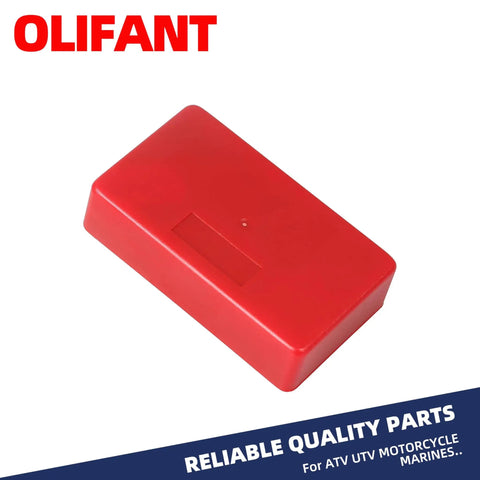 Ignition CDI Module Box For FourTrax 300 TRX300 ATV 1988 1993 4x4 2x4 Replacement CDI Unit 12V red durable case