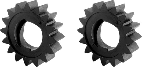 2 Pack Starter Motor Pinion Gear For Lawn Mowers And Snow Throwers, Easy Install, Fits Briggs Stratton And Toro Engines, black gears