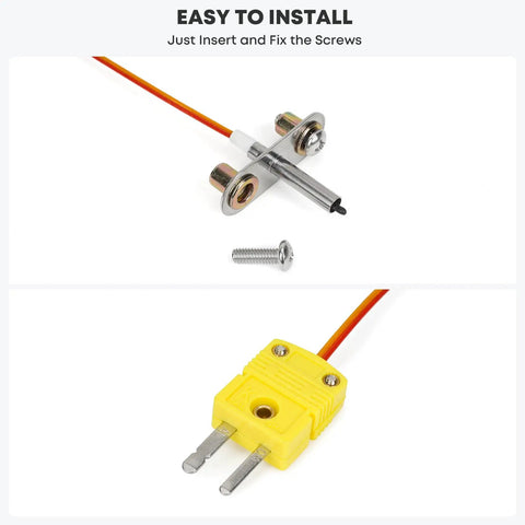 RTD Probe Replacement For Traeger Ironwood 650 885 And Pro Series 575 780 Upgrade Thermocouple Sensor Kit KIT0422 easy install parts