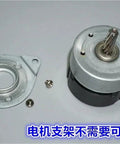 Close-up view of a 12 To 24V DC Brushless Servo Motor With Built In Drive, 100 Line Encoder, PWM Speed Regulation, components visible.