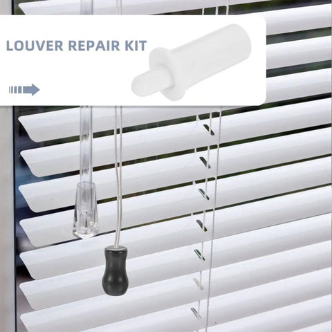 Window Shutter Repair Kit With Spring Loaded Replacement Pins For Quick Fixes Secure Fit And Easy Operation 80 Piece Set Of Roller Shutter Parts For Durable Long Lasting Functionality. White louver repair kit for blinds and shutters