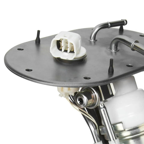 Aftermarket Fuel Pump and Sender Assembly Replacement Kit for 2006 2007 2008 Subaru Forester Na Naturally Aspirated showing connector and mounting plate.