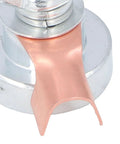 Heavy Duty Magnetic Grounding Clamp For Welders with robust steel base and copper strap for strong connections during welding tasks.