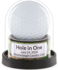 Hole In One Golf Ball Display Dome With UV Protected Acrylic Custom Single Ball Trophy Case For First Birdie Or Eagle Moments Personalize Base With Your Text Perfect Golf Milestone Keepsake.