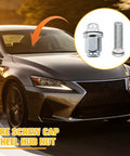 Heavy Duty M12 x 1.5 Steel Wheel Lug Nut Set For Toyota Cars Like Matrix And Celica Super Strong Automotive Hardware Kit You Gotta Have This Gear, steel lug nut and bolt for Toyota wheel