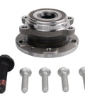 Left And Right Wheel Bearing And Hub Assembly Set Two Piece For VW Beetle Golf GTI Tiguan Jetta Passat All Wheel Drive Bolt On Ready To Install Replacement Kit with screws