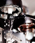 Espresso machine being cleaned with 14 Piece Coffee Grinder And Espresso Machine Cleaning Brush Set With Stainless Steel Straw Brushes