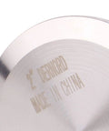 DERNORD sanitary end cap, stainless steel 304, for 2-inch Tri-Clamp ferrule, 2-pack, close-up view