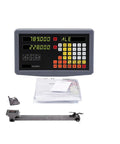Two Axis DRO Digital Readout For Milling Lathe Grinder And CNC Tools, showcasing display and scale encoder 0.005mm resolution