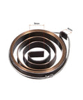Heavy Duty Drill Press Return Spring Quill Feed Coil Assembly 26 Inch Long Machine Replacement Parts with dual hook design.