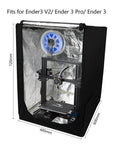 Fireproof And Dustproof 3D Printer Enclosure Tent With Constant Temperature Control For Ender Series And More, fits Ender 3 V2 Neo