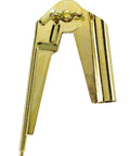 Awesome Nifty Pencil Compass and Scriber with Adjustable Wing Nut showing brass plated steel frame for drawing circles.