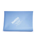 Blue folded Antimicrobial Bag Barrier for Medical Bags and On The Go Workstations, Latex Free Reusable Shield That Kills Microorganisms, Easy Wipe Cleanup, Keeps Your Workspace Clean and Hygienic for Med Pros and Clinicians.