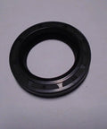 Front view of NMD Brand TC 35x52x9 rotary shaft oil/dust seal, black circular ring with inner bore